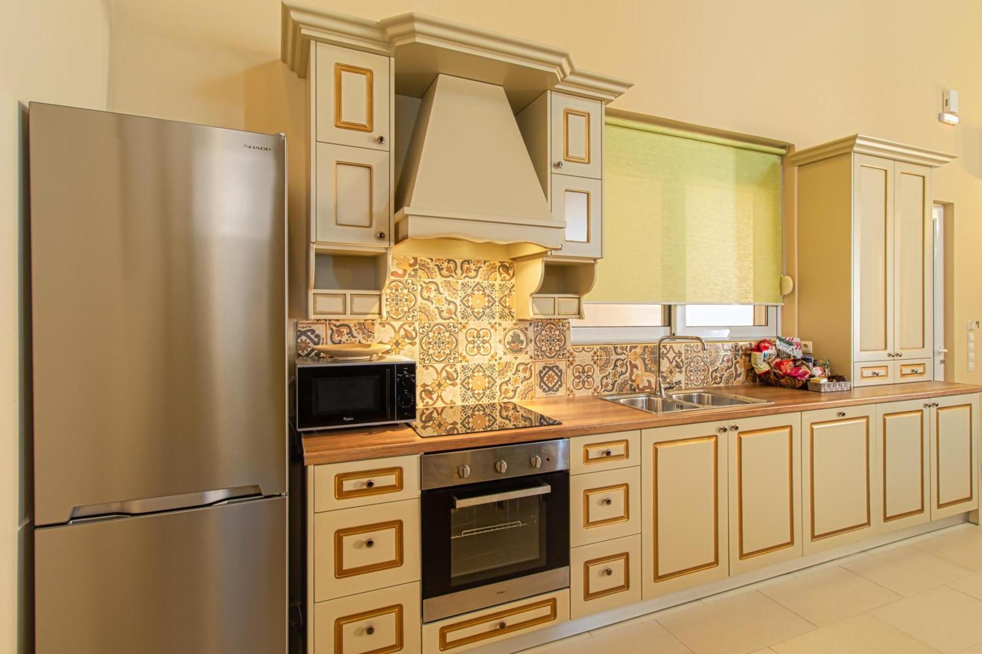 Theo Villas With Sea View Marathokefala Room photo