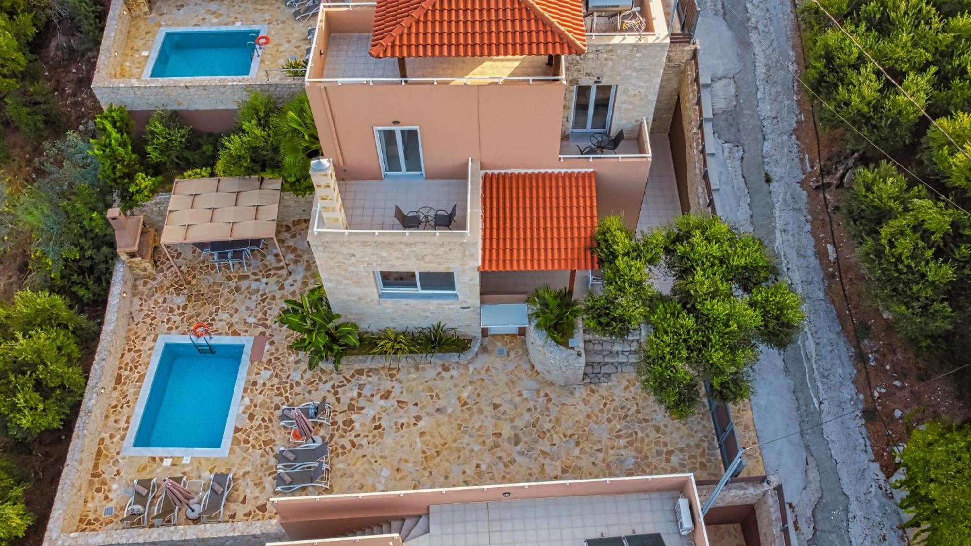 Theo Villas With Sea View Marathokefala Exterior photo