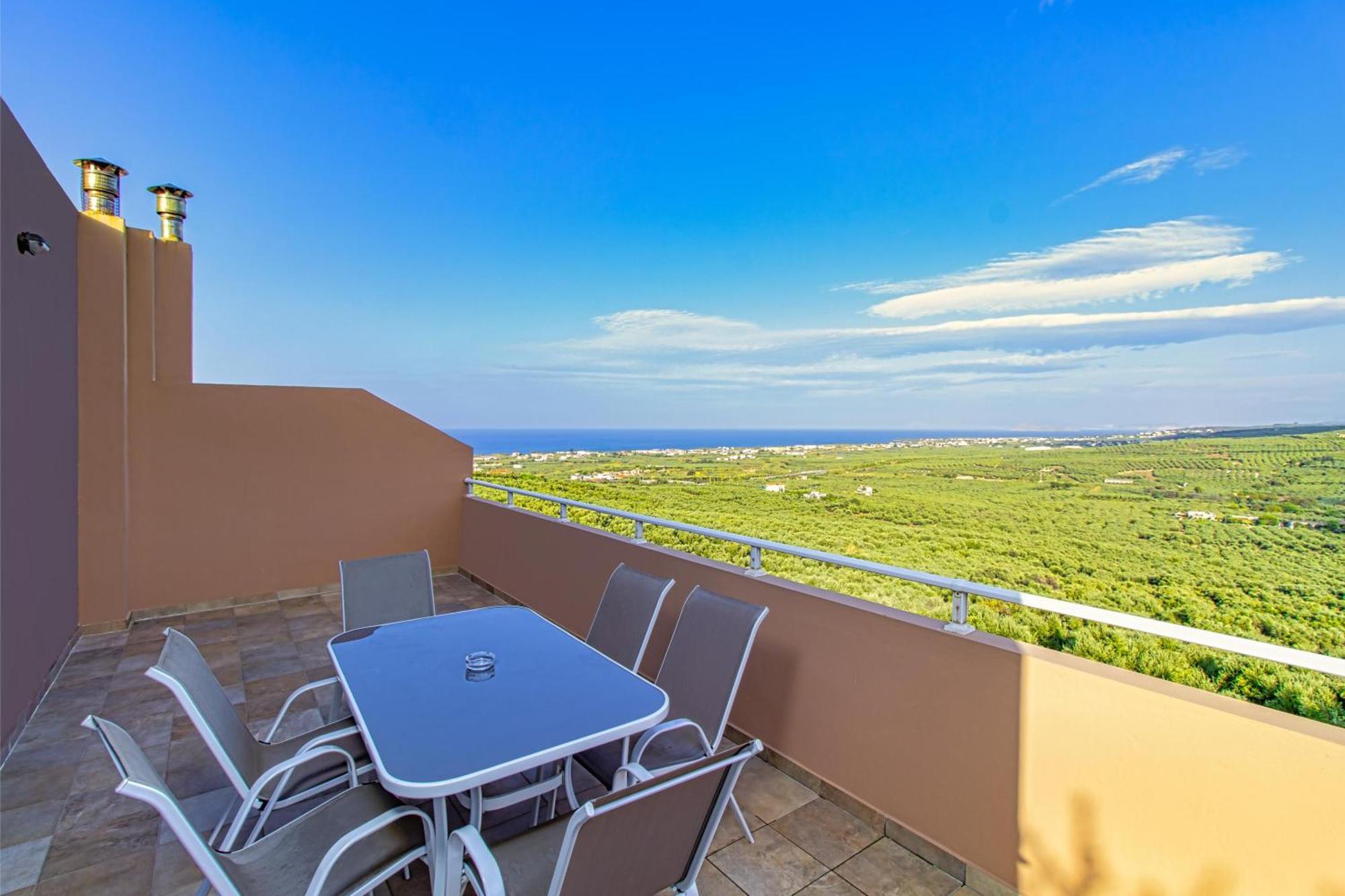 Theo Villas With Sea View Marathokefala Room photo