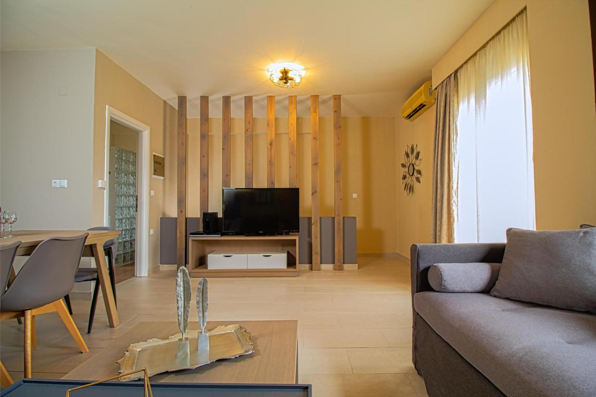 Theo Villas With Sea View Marathokefala Room photo